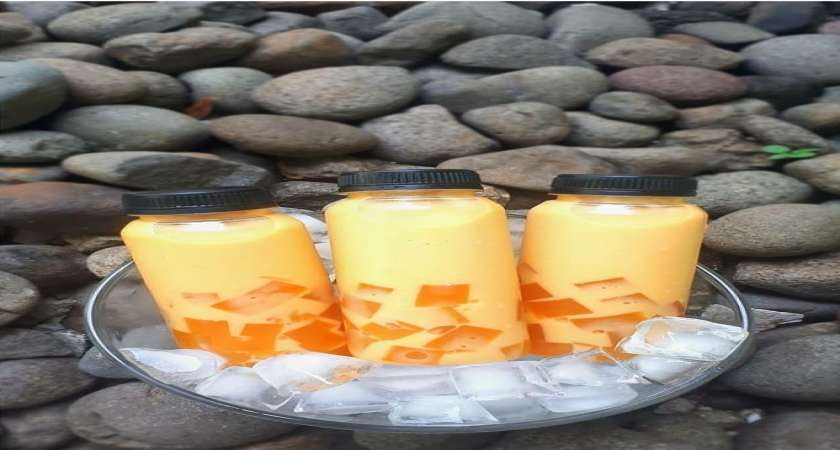Manggo Jelly milk